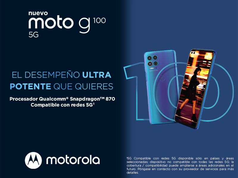 smartphone moto G100